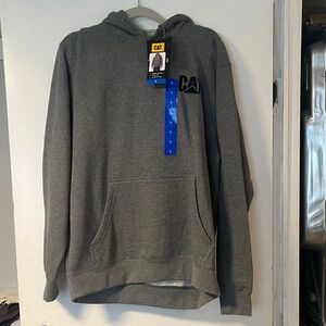 Men's Gray Caterpillar Hoodie
